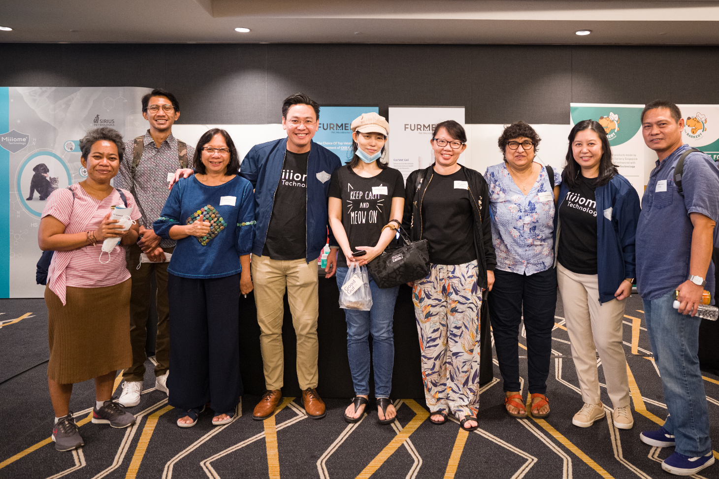 Our special thanks also go to our veterinary partners from Singapore and Indonesia who had kindly shared renal markers data of their clinical cases, and other partners from our pet ecosystems who made the Miiiome Tradeshow eventful.